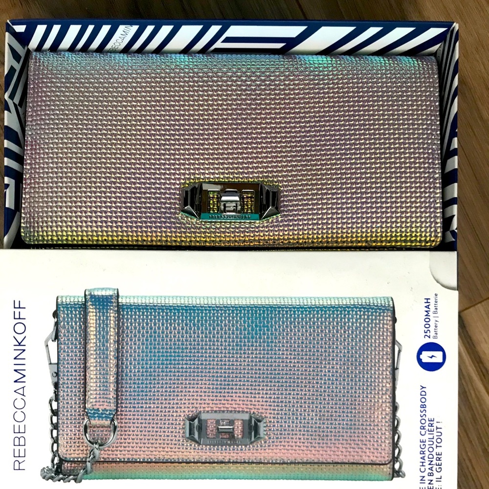 BRAND NEW Rebecca Minkoff LOVE IN CHARGE Crossbody